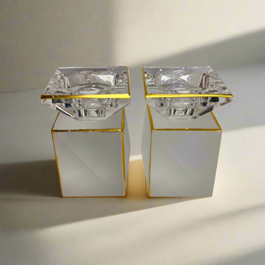 Crystal Candlesticks