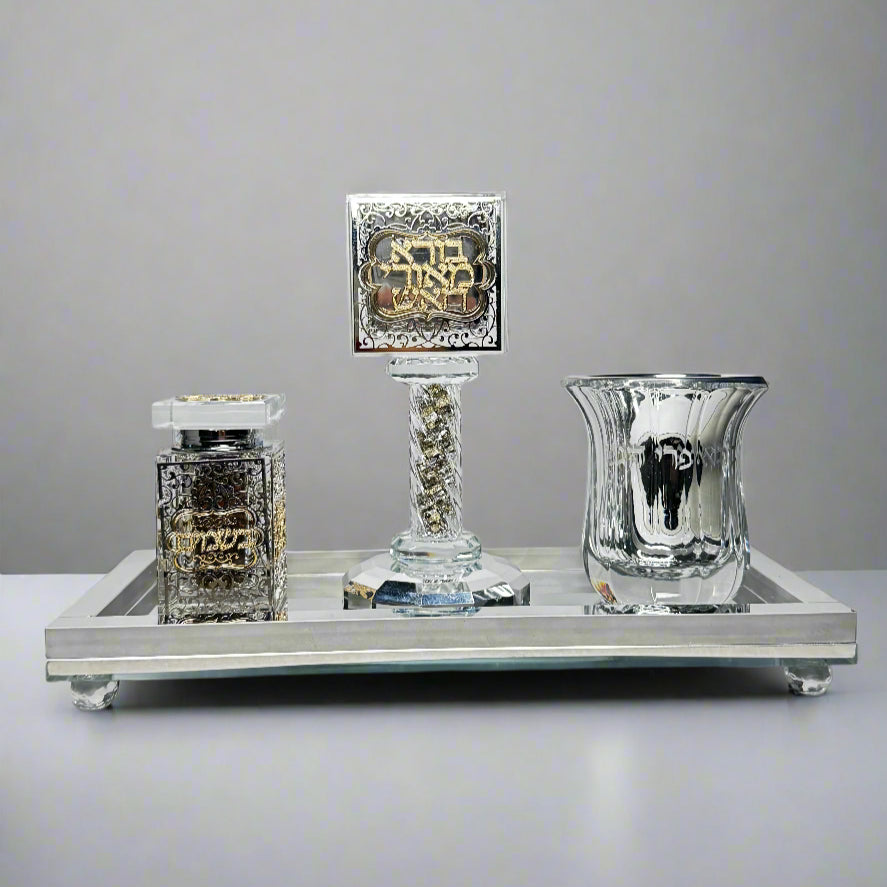 Havdalah crystal gold Set