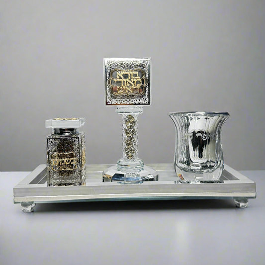 Havdalah crystal gold Set