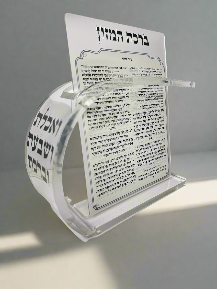 Acrylic Benchers Display with blessings