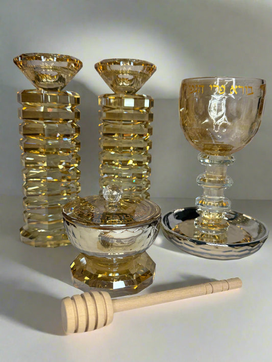 Rosh Hashana Gold set