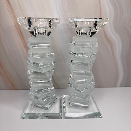 Crystal Elegant Candlesticks