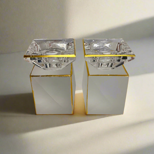Crystal Candlesticks