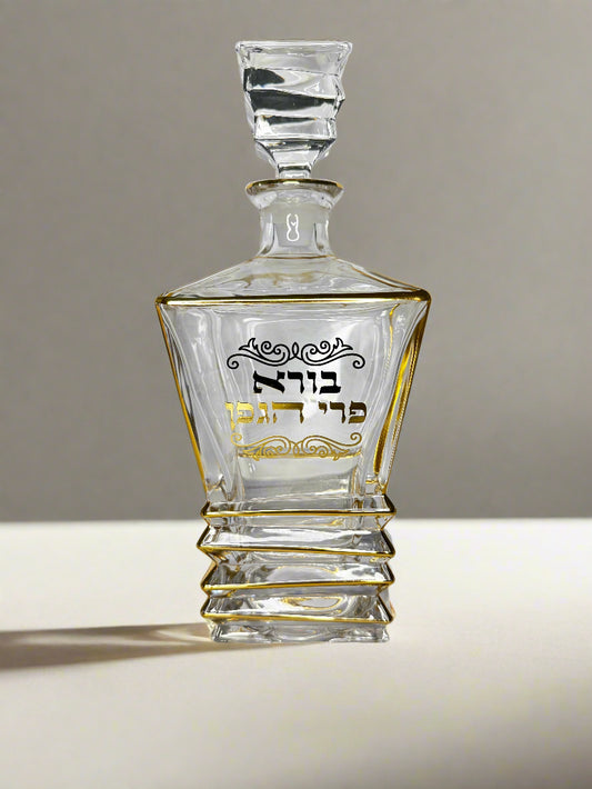 Crystal Wine Bottle